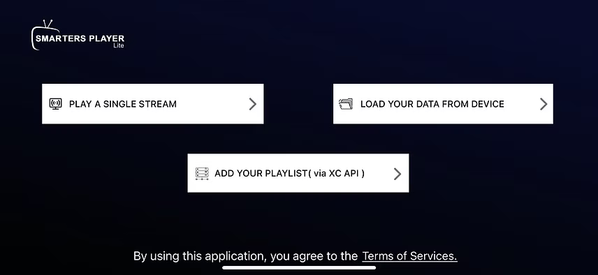 option sur l'application pour mettre les codes